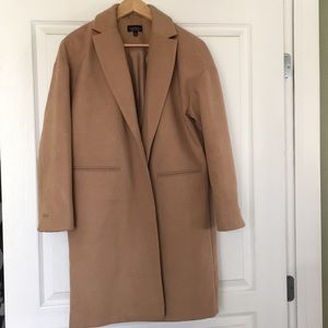 TopShop Camel Peacoat
